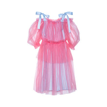 Load image into Gallery viewer, TULLE MAXI DRESS ARMINELLA PINK