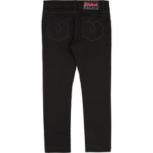Load image into Gallery viewer, DARK JEAN WITH STITCHING DETAILS.