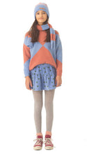 Load image into Gallery viewer, KNITTED PINK AND BLUE SWEATER.